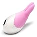 Ladygasm Jessica Compact Yet Powerful Clitoral Vibrator - Silicone + Waterproof + Super Cute Female Adult Toy