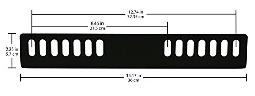 Invictus Side Mount Brackets for Bucket Race Seats (Black Pack of 2)