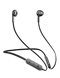 Bluetooth Headphones,GUSGU Bluetooth 5.0 Wireless Headphones with Microphone Waterproof Running Headphones,HD Stereo Bluetooth Wireless Earphones for Workout,Running,Gym (Comfy & Fast Pairing)