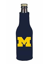 Michigan Wolverines botella traje Koozie Coozie re