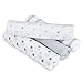 aden + anais Essentials Muslin Swaddle Blankets for Baby Girls and Boys, Newborn Receiving Blanket for Swaddling, 100% Cotton Baby Swaddle Wrap, 4 Pack, Dove