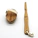 BonartGroup 16-Inch Long Bamboo Bath Body Back Scrubber Brush with Natural Boar Bristles and Detachable Handle