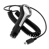 OEM Original Motorola Rapid Car Charger with IC Chip (SPN5401) for Motorola Evoke QA4, VE465, EM330, , Renew W233, Tundra VA76r, VE240, Active W450, VU204, W755, Slide SideKick, Z6tv RIZR, Q9m, Q9c, V3a RAZR, W385, Z6m ROKR, W490, W510, W370, maxx Ve RAZR, V3xx RAZR, V365, L7c SLVR, W315, K1 KRZR, K1m KRZR, Z3, V3m, C290, V195, V197, Q, V235, V3i, V3t, V3e, V3r, V3c RAZR