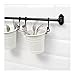 Ikea Caddy Utensil Steel Enamel (2, White)