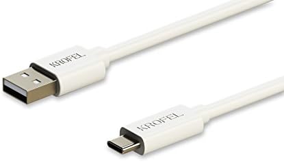 Krofel 6 Feet USB Type-C™ Charger and Sync Cable for Samsung Galaxy Note 8 / S8/S8+ S9/S9+ / Asus ZenPad Z8s / Z10 / Moto Z2 Force Edition / LG G6, V30 / HTC U11 Life / U12 / Google Pixel 2 XL