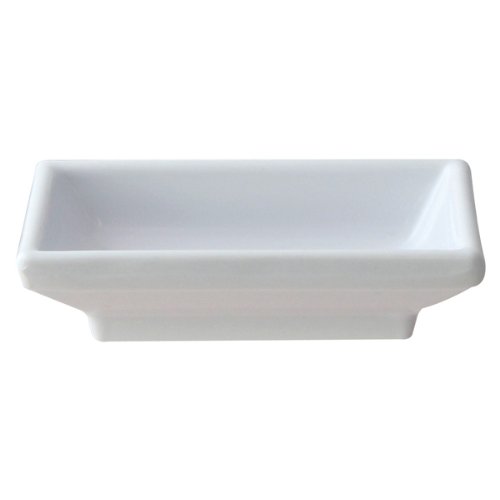 Soy Sauce Dinnerware Dish Set (4 Pack), White Melamine Side Dishes, Holding 2 oz, Set of 4 for Soy Sauce, Chilli Sauce, Vinegar, Small Appetizers & Snacks - Thumbnail 7