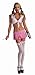 Forum Novelties Women's Sexy Pink School Girl Costume, Pink Plaid, X-Small/Small