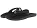 OLUKAI Kulapa Kai Women's Beach Sandals, Quick-Dry Flip-Flop, Water Resistant, Compression Molded Footbed & Wet Grip Soles, Black/Black, 7