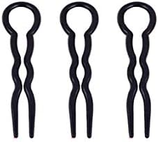 Hair Style Fast Helical Twisting Simple Hairpin Portable Hair Grabbing Pin Black Women And Girls