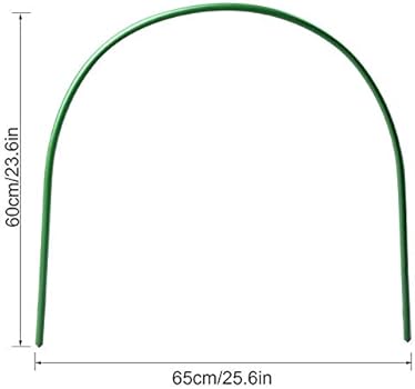 F O T 6pcs 25 6 X 23 6 Greenhouse Hoops Plant Support Garden Stakes Rust Free Grow Tunnel 4 9ft Long Steel With Plastic Coated Support Hoops Frame For Garden Fabric Plant Support Garden Stakes Amazon Com Au Lawn Garden