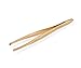 24K Gold Plated Straight Tweezers by Niegeloh. Made in Solingen, Germany