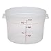 Cambro (RFS12PP190) 12 qt Round Polypropylene Food Storage Container - Camwear primary