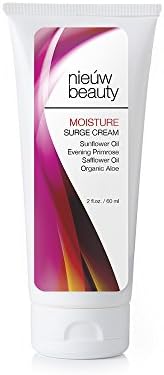 MOISTURE SURGE CREAM by nieuw beauty. Reduces Wrinkles, Softens &amp; Firms skin. Skin Hydration Cream for Face, Neck &amp; Décolleté for Women and Men. For Normal to Dry Skin Types. 2oz