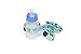 Sister Chic Dropper Stopper Sippy Cup and Tether Toy, Sky Dot