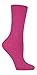 Gentle Grip - 6 Pairs of Ladies Diabetic Socks - 5-9 us (Pink)