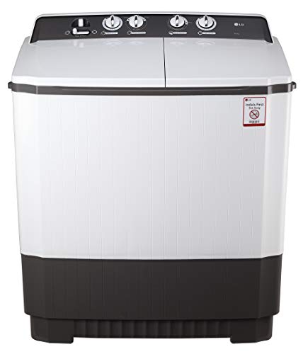 LG 8.5 kg Semi-Automatic Top Loading Washing Machine (P9560R3FA, Dark Grey)