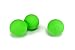 Gradient Fitness 2-in-1 Massage Ball Set Includes Both Peanut and Single Ball, Silicone Material for Premium Feel and Durability, Includes Free Storage Bag and Exercise Guide. (Green)