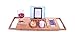 Premium Bamboo Bath Caddy Tray with Adjustable Sides, Has a Wine Glass Holder, a Book or Tablet Holder, and a Tray for Your Phone. Take Your Relaxation to the Next Level