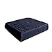 Hermell Wheelchair Egg Crate Seat Cushion with Removable Navy Blue Cover - 3.5 Inches Thick