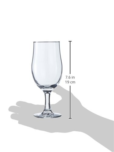 Pasabahce 440121 Draft Beer Goblet/Glass, 38 cl, Set of 6 Glasses, Transparent, 380 ml - Image 4