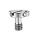 SmallRig D Shaft D-Ring 1/4 Inch Male Mounting Screw Adapter for DSLR Camera Rig Quick Release Plate - 838