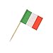 Royal Italian Flag Picks, Package of 144