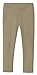 City Threads Girls' Leggings 100% Cotton For School or Play Perfect For Sensitive Skin or SPD Sensory Friendly Clothing, Dark Khaki, 5