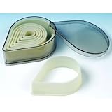 Fat Daddio's 8-Piece Teardrop Nylon Cutter Set
