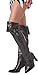California Costumes Deluxe Boot Covers, Black, One Size Costume Accessory