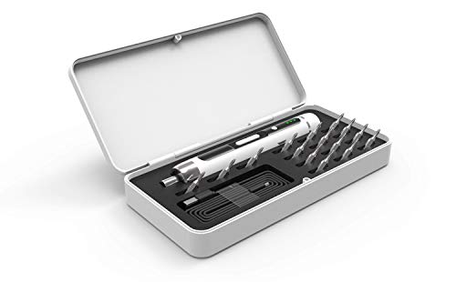 HARTOOL 15 in 1 Mini Akkuschrauber mit USB-Aufladung | Schnurloses Multitool mit Toolbox | Präzisions-DIY-Bitsatz…