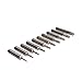 Gunpla 10 Pieces Torx Screwdriver Bit Set Precision Head Security Hex Shank CR-V Steel Quick Release Screw Driver for Attachment Electronic Repair T3 T4 T5 T6 T7 T8 T9 T10 T15 T20 – 1.1 inch