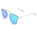 GAMT Unisex Designer Mirroer Sunglasses (Green, 58)