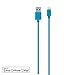 Belkin Lightning to USB Cable - MFi-Certified iPhone Lightning Cable for iPhone XS, XS Max, XR, X, 8/8 Plus and more (4ft/1.2m), Blue, Compatible with iPhone 11, 11 Pro, 11 Pro Max, XS, XS Max, XR, X, 8, 8 Plus and previous iPhone models with Lightning connector, 4 Feet
