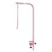 Downtown Pet Supply Dog Grooming Arm with Clamp and Grooming Loop, 1 Haunch, Pink - Adjustable, Steel Grooming Table Arm with Table Clamp, No Sit Haunch Holder Dog Grooming Restraint and Loop