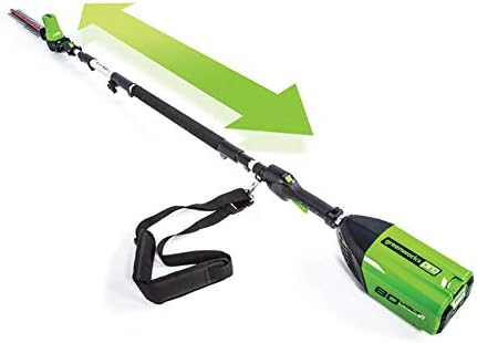 greenworks hedge trimmer 80v