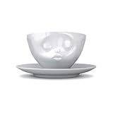 Tassen Face Coffee Cup with Saucer (Kissing)