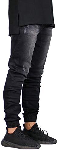 Fashion Stretch Men's Jeans Denim Jogger Design Hip Hop Joggers
