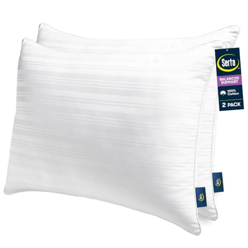 Serta Down Illusion Cotton Pillow