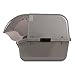 Petmate 22793 Retracting Litter Pan, Brushed Nickel