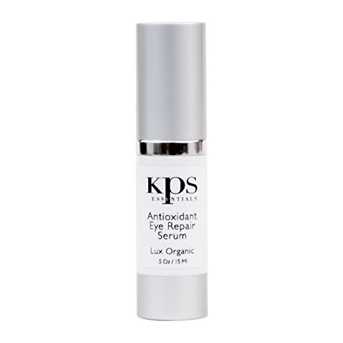 Antioxidant Eye Serum with Retinol, Hyaluronic Acid, Vitamin A & C - .5oz | Repair Sun Damage, Fade Age Spots & Dark Circles, Reduce Puffy Eyes & Wrinkles | Improve Skin Texture | By KPS Essentials