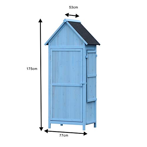 HTI-Line Geräteschrank Wanda Gartenhaus Gerätehaus – Bild 3