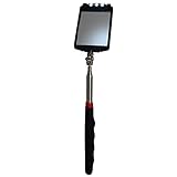 HARDK Telescoping Inspection Mechanics Mirror LED Lighted Flexible 360 Swivel Inspection