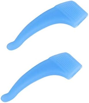 1 Pair of Ear Grip Hooks Anti-slip Silicone Glass Accessories for Kids Adult Sports by TheBigThumb, Blue