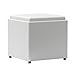 Designs4Comfort Park Avenue Single Ottoman with Stool and Reversible Tray