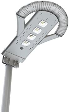 Solar Powered LED Street Light - Remote Control Pathway LED Lights - 2500Lm