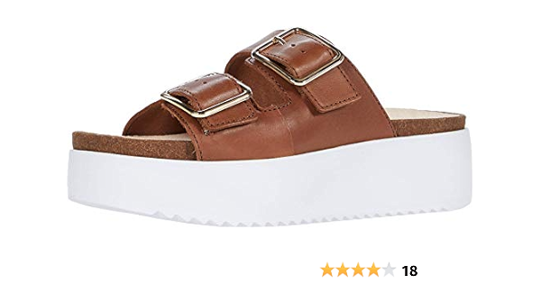 botanic slide black leather