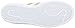adidas Originals Kids' Superstar, White/Gold Metallic/Blue, 4 M US Big Kid