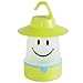 Smile LED Lantern: Portable Night Light Camping Lantern For Kids (Lime)