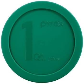 Pyrex 322-PC 1 Quart Green Mixing Bowl Lid - For 322 1 Quart MIXING BOWL; Will NOT fit the Pyrex 7201 4 Cup dish