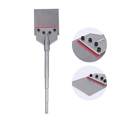 Monkey King Bar Sds Max Bits Floor Scraper - 6"X25" Tile Tools - 6 Inch Wide Blade -Sharpened Tile- Demolition Steel Hammer Accessory